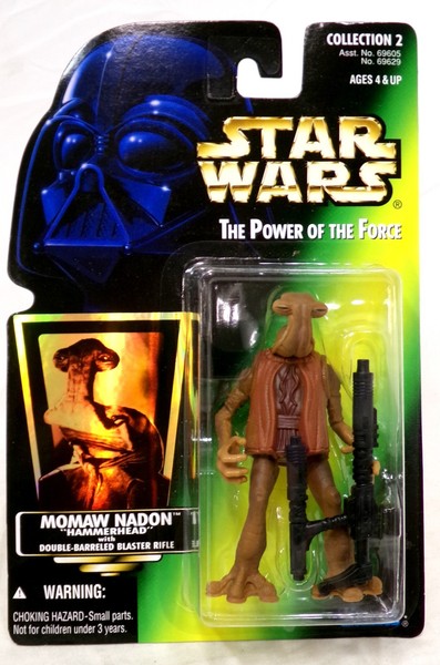"Kenner Star Wars Power Of The Force Momaw Nadon Actionfigur 3.75\" Neu"-image