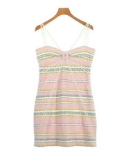 CHANEL Dresses PinkxWhitexYellowetc.(Border) 36(Approx. XS) 2200696834219