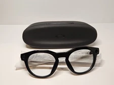 NEW Oakley HSTN Meta AI Glasses - Black Frames with Clear Lenses (00W8002)