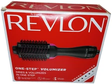 Revlon One-Step Volumizer Hair Dryer & Hot Air Brush - Used Tested Working