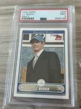 2006 TOPPS DRAFT #240 J.J. REDICK RC MAGIC PSA 9 Lakers