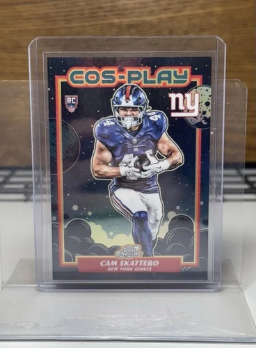 2025 Topps Cosmic Chrome Cam Skattebo Base (RAW)