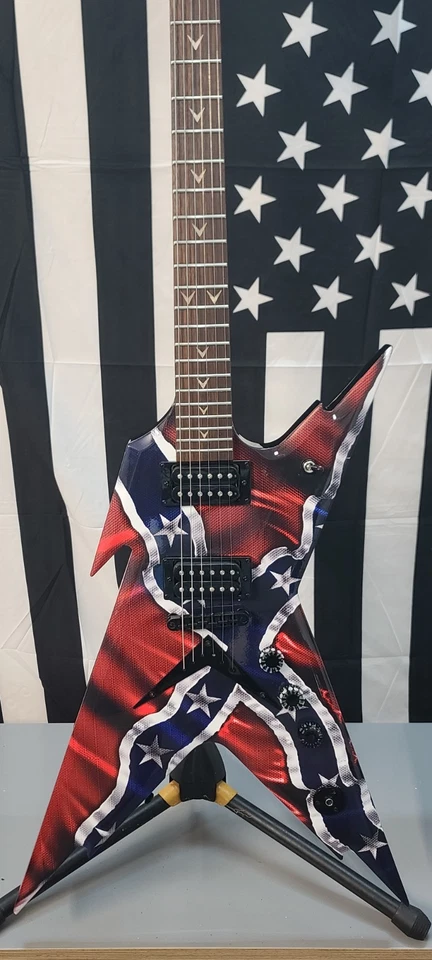 Moneda de diez centavos Dean Razorback ML bandera ondulada RZR envoltura personalizada y moneda de diez centavos recubierta transparente ML RZR  Foto 2 de 4