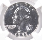1957 Washington Quarter PF66 NGC Special Label *3739 — photo 3