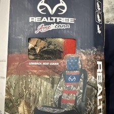 New Realtree Americana Low Back Seat Cover Camo Universal Fit