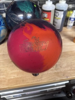 *USED - Bowling Ball - 14lb Storm ''GRAVITY EVOLVE'' - PLUGGED AND RESURFACED
