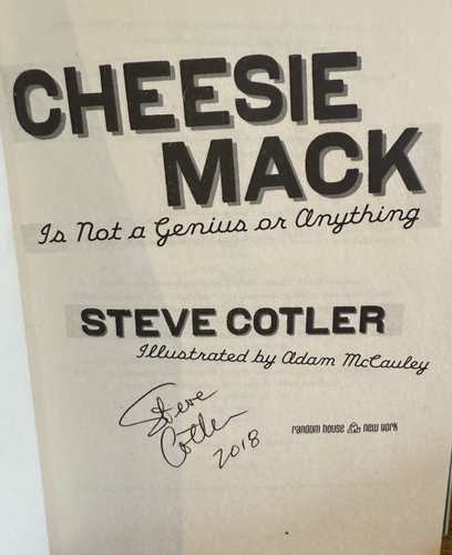 Cheesie Mack Serie 1-5 Lot von Steve Cotler alle vom Autor signiert - Bild 7 von 24