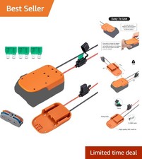 14 Gauge Battery Adapter for Power Wheels  Robotics - Safe, Efficient Upgrade