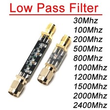 RF Low Pass Filter SMA LC Type 30MHz  2400MHz for Transmitter Receiver DIY HAM