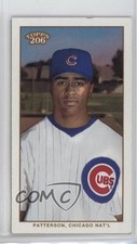 2002 206 Mini Black Piedmont Back Corey Patterson (White Jersey Portrait) 0l9v
