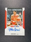 2024-25 Panini Hoops Great Significance Auto John Drew #GS-JDH Hawks XV44