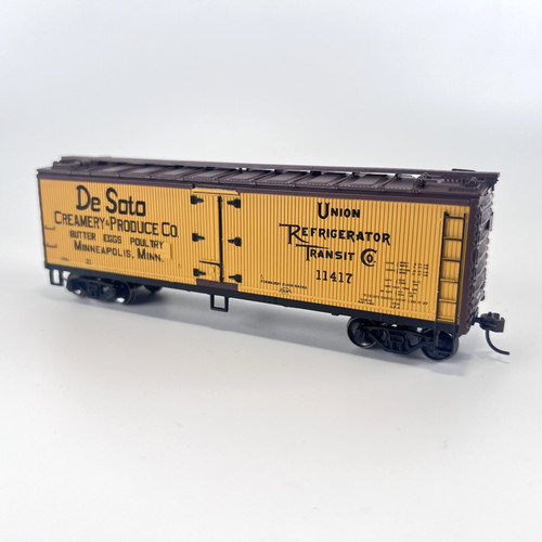Refrigerador Union Athearn 7584 HO - 40' madera - De Soto Creamery #11417 | Zustand: Used