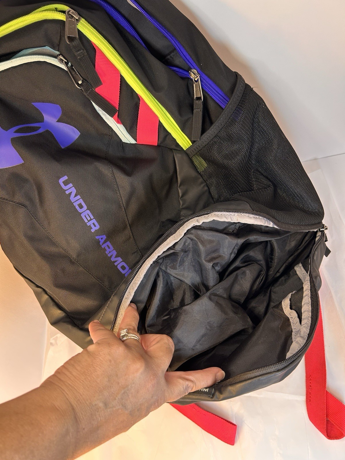 Under Armour Storm Backpack, Multicolor zipper Ed… - image 8