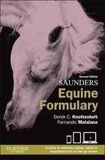 Saunders Equine Formulary by Knottenbelt OBE BVM&S DVM&S Dip ECEIM MRCVS