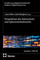 Perspektiven Des Datenschutz- Und Cybersicherheitsrechts | Staffler (U. A.)