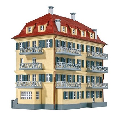 Kibri 37165 Apartment house with balconies H0 NEW in OVP