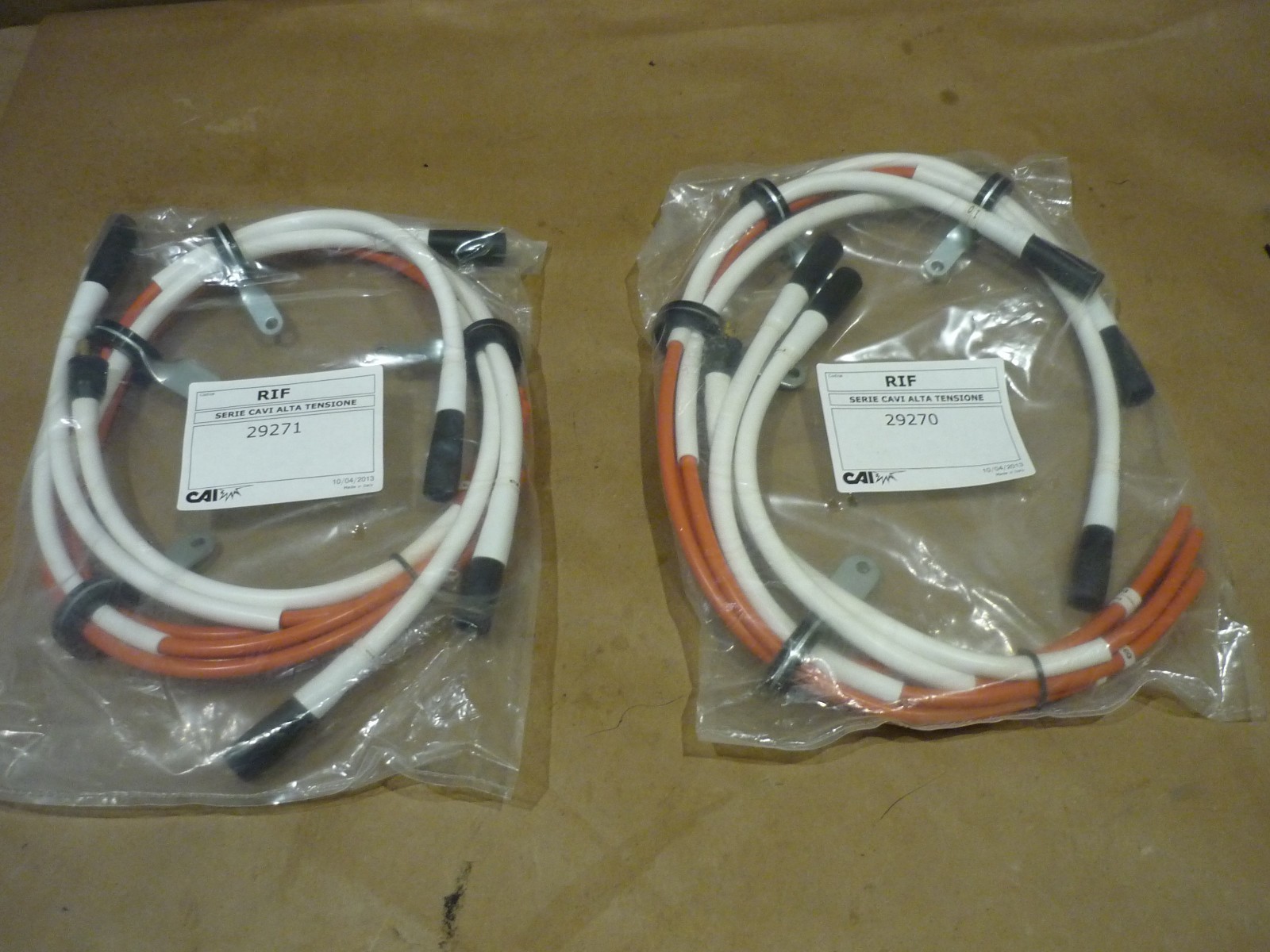 Ferrari Daytona 365 GTB4 - RH & LH Bank HT Lead Set (NEW)-P/N 29270-29271