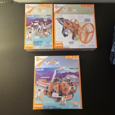 Lot of 3 Hex Bug Vex Robotics Mobile Lab Shuttle Explorer - Rover Explorer