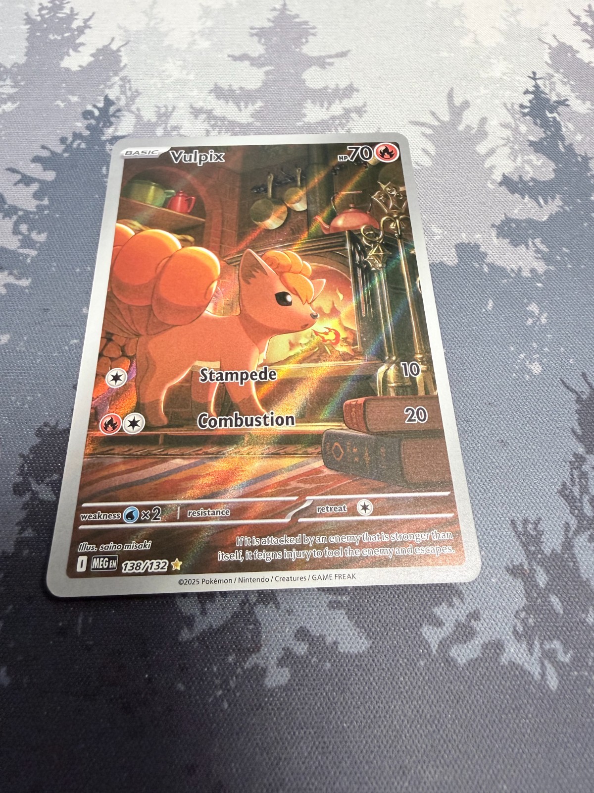 Vulpix 138/132 Me01: Mega Evolution Holo
