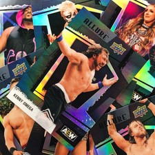 2022 Allure AEW ABADON Black Rainbow #85