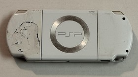 Sony PlayStation White PSP-2001 Limited Ed. Star Wars Darth Vader Console READ