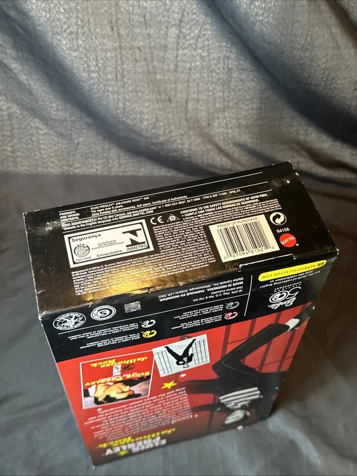 Barbie Collector Elvis Presley Jailhouse Rock Doll Pink Label 2009 Mattel R4156 - Image 4 of 4