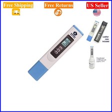 Waterproof Digital Salinity  Temperature Meter for Salt Pools  Koi
