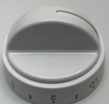 Premier Range Stove Burner Knob, “Slightly Off White”  KIP6T13