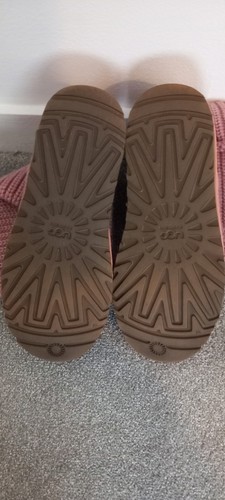 UGG Australia Classic Cardy Knit Boots - Size UK 7.5 - Picture 5 of 6