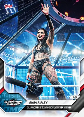 Topps WWE Wrestling 2026 - Card 022 - Rhea Ripley