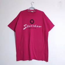 Vintage 90s Pink Tshirt Single Stitch Mens Size XXL Oversized Top USA Made Retro