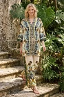 Johnny Was Frida Floral Silk Floral Kimono C48425-7