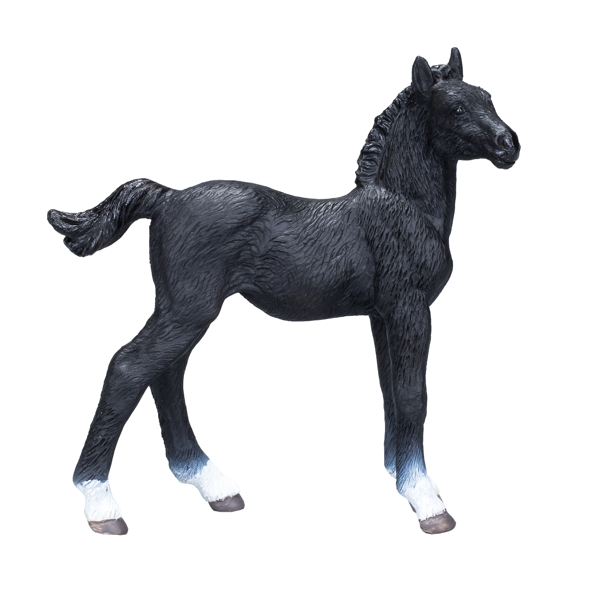 Hanoverian Foal Black toys models figures kids girls plastic animals farm