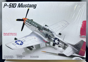 Sealed 2000  New Box Vintage Testors P-51D Mustang 1/48