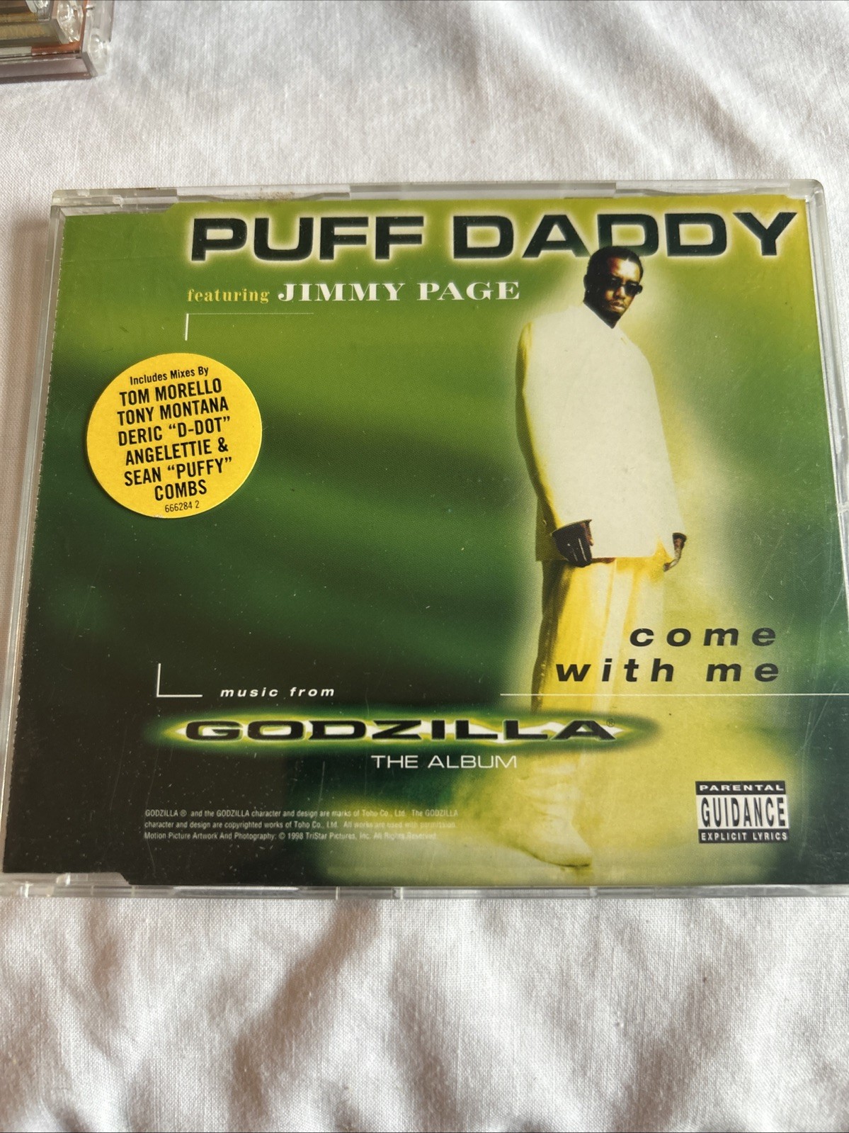 Come with Me by Puff Daddy & Jimmy Page (CD, 1998)