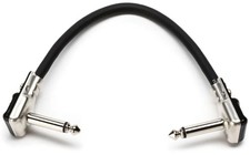 Hosa HGFP-000.5 Pro Guitar Patch Cable Anged-Angled - 6"