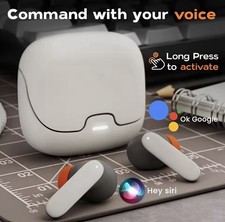 Bluetooth 5.4 TWS Wireless Earbuds Low Latency Gaming Mode Fast Charging