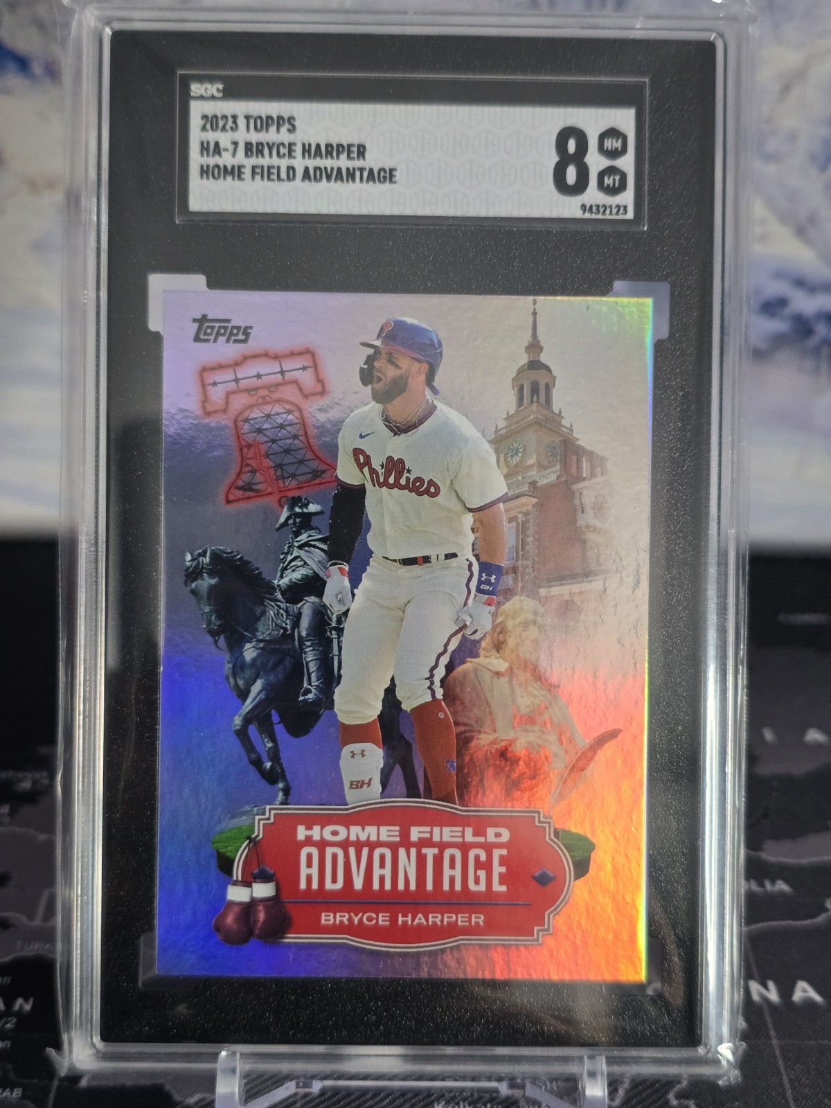 2023 Topps Series 1 - Home Field Advantage Bryce Harper #HA-7