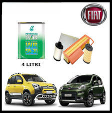 KIT TAGLIANDO FILTRI + 4 LT  OLIO SELENIA 5W30 FIAT PANDA CROSS 4X4 1.3 MULTIJET