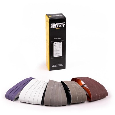 Work Sharp Bulk Bundle Value Pack, Ken Onion Replacement Abrasive Belt Kit, 21 A