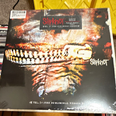 Slipknot Vol. 3 (The Subliminal Verses) Vinyl LP Roadrunner Rock Metal sealed