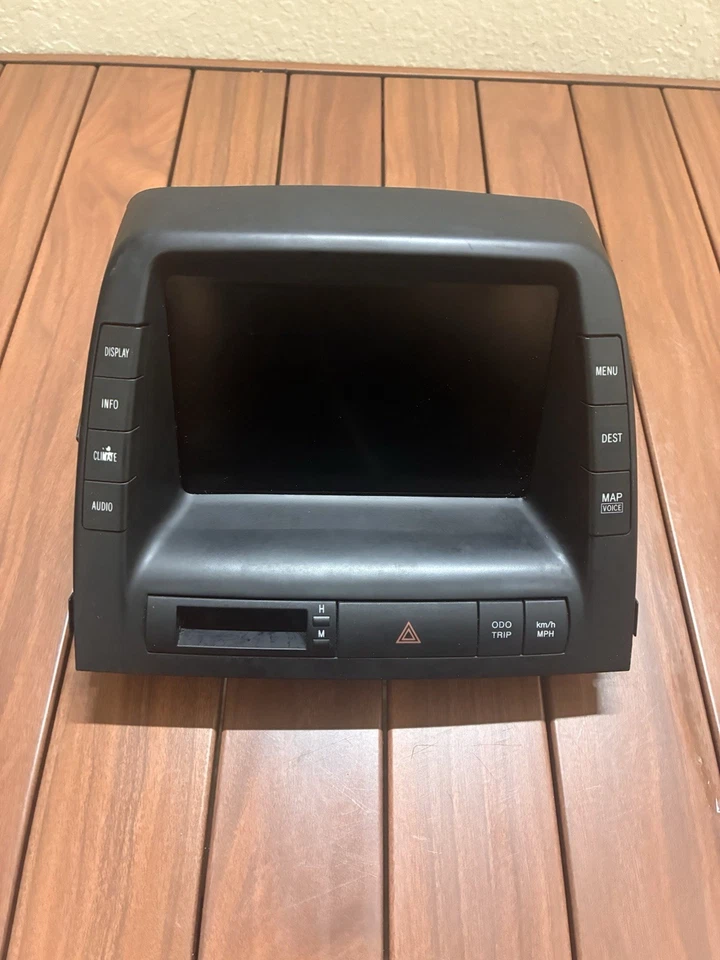 Toyota Prius 2006-2009 OEM información de navegación MFD unidad de visualización de radio 86110-47220 Foto 2 de 4