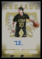 2023-24 Panini Phoenix #CS-JPU Jason Preston Crusade Signatures