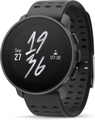 SUUNTO 9 PEAK PRO 43 mm Edelstahlgehäuse mit Sportarmband - Schwarz