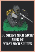 Paintball Notizbuch 120 Linierte Seiten A5, Schreibheft, Tagebuch