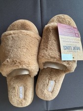 MUKLUKS WOMEN'S KIRSTEY SLIDE SLIPPERS IRISH CREAM SIZE 7/8 NWOB
