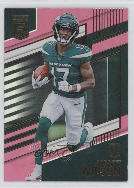 2022 Panini Donruss Elite Rookies Pink Garrett Wilson #118 1a8v