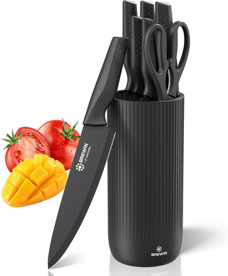 Knife Set,  Kitchen Knife Set, Knives Set for Kitchen, Universal Knife Block, Ut