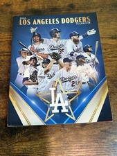 2020 Los Angeles Dodgers Yearbook NEW World Series Champions Kershaw