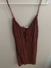 L.A Hearts Polka-Dot Woven Mini Dress